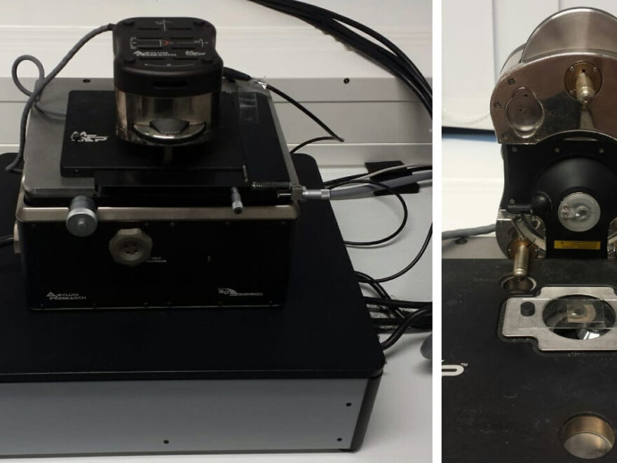 Rastersondenmikroskope im Labor: Beispiel eines Rasterkraftmikroskops zur Oberflächenanalyse